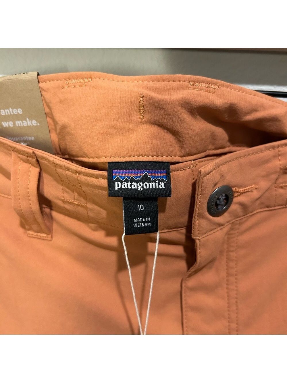 Patagonia Women’s Quandary Pants Sienna Clay Size 10 NWT - Picture 7 of 7